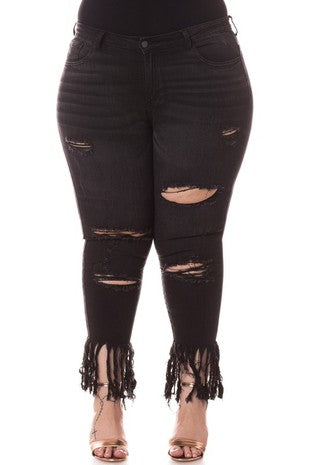 Plus Size Slice Life Jeans