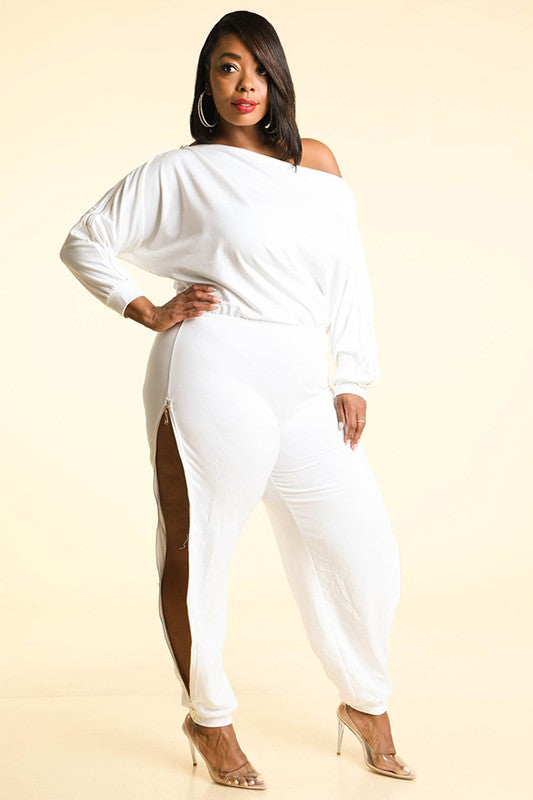 Plus Size Showing The Curves Jumpsuit