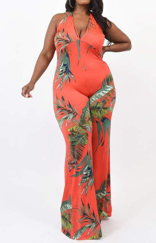 Plus Size Sexy Jumpsuit